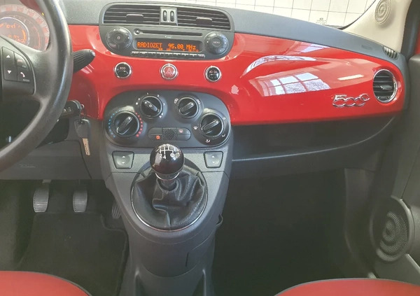 Fiat 500 cena 29999 przebieg: 117000, rok produkcji 2014 z Kamieńsk małe 742